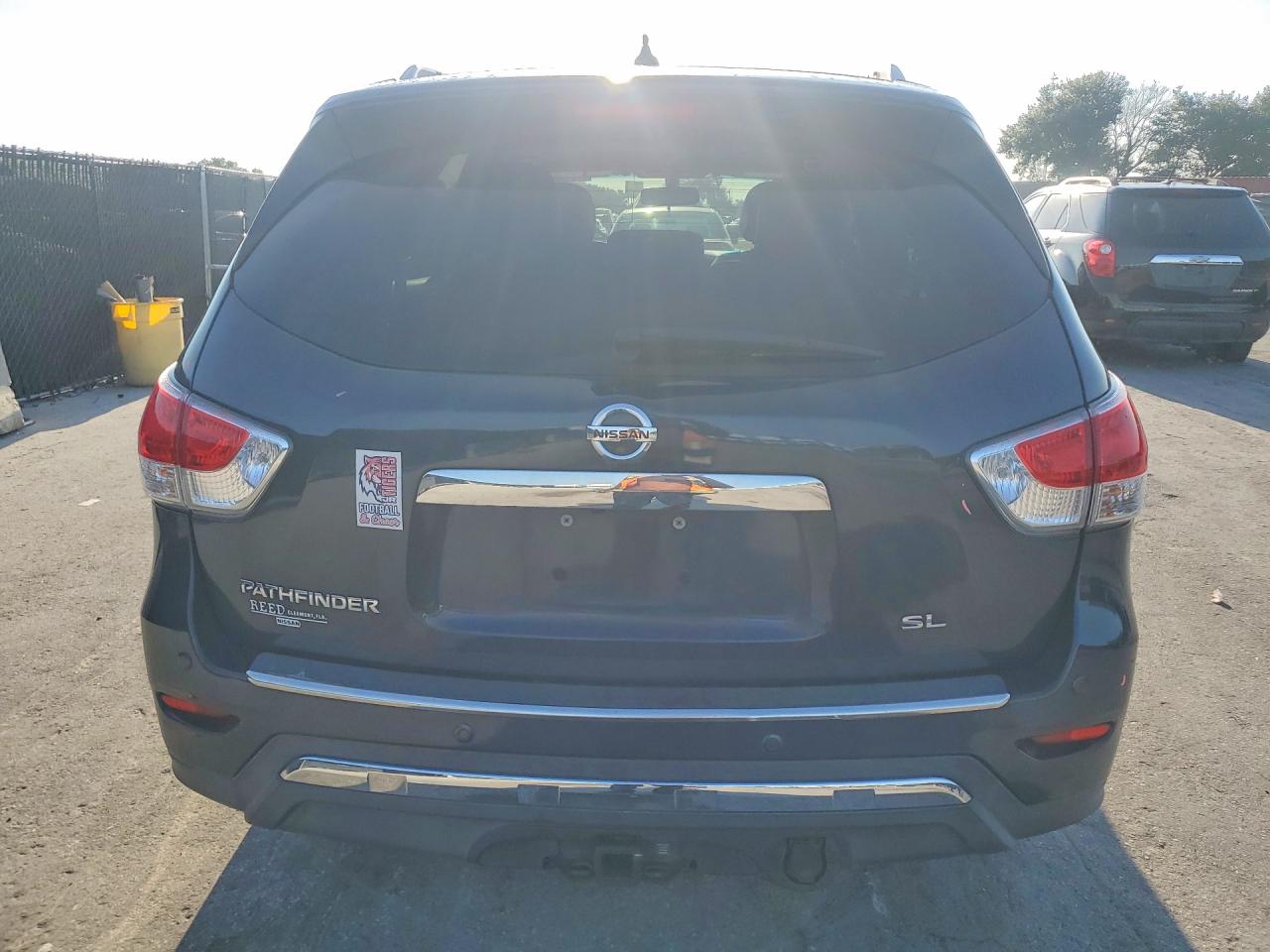 2015 Nissan Pathfinder Sl Blue vin: 5N1AR2MN2FC723248