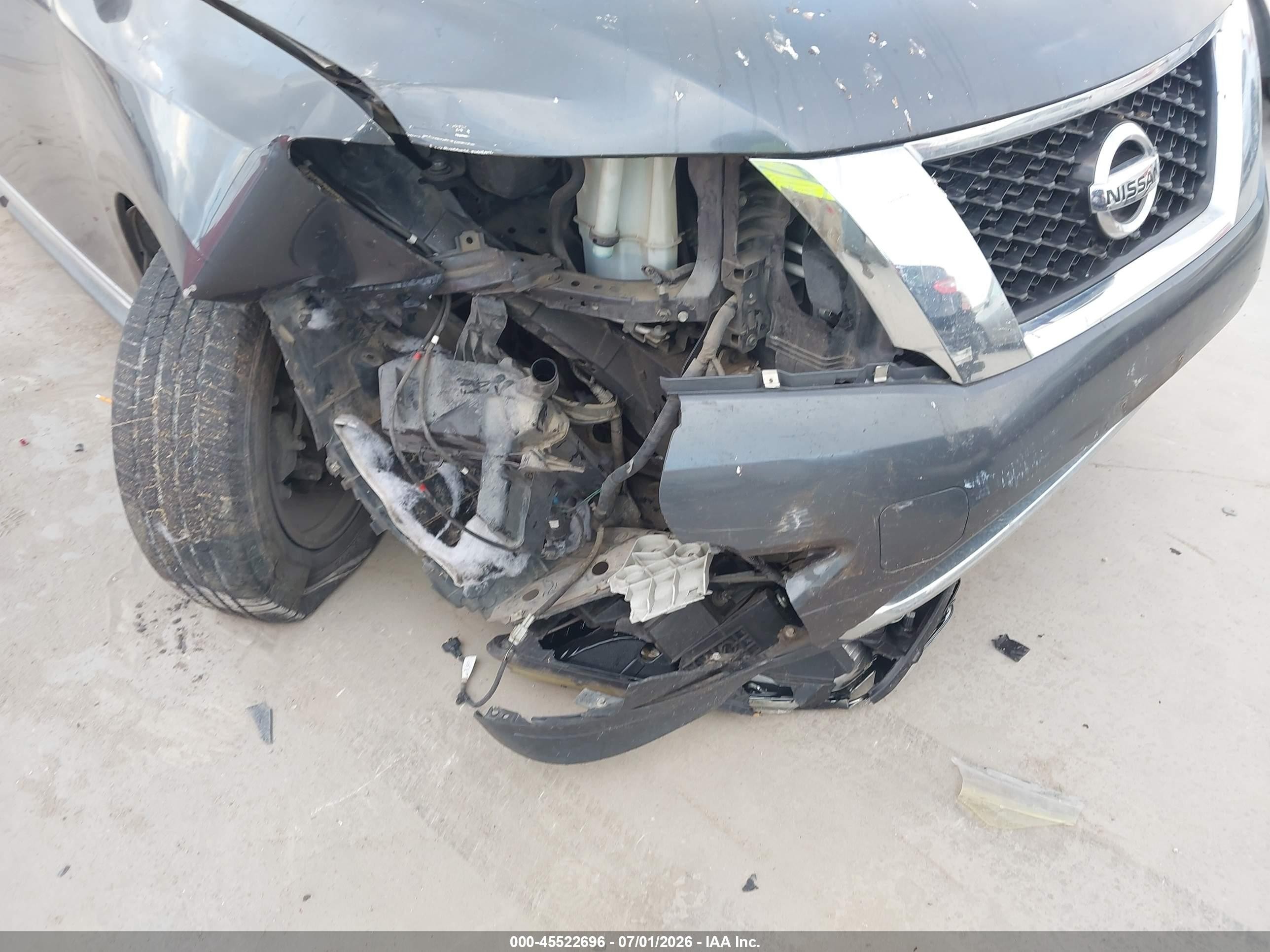 2013 Nissan Pathfinder Sl Серый vin: 5N1AR2MN3DC600944