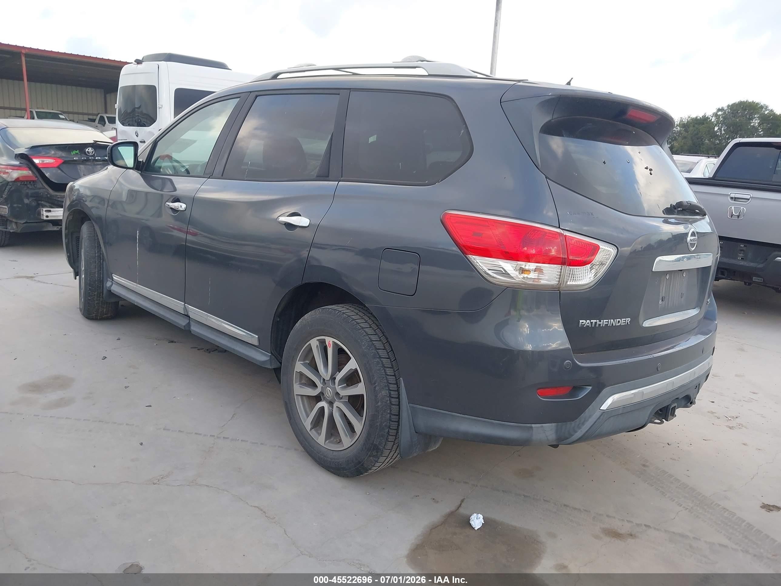 2013 Nissan Pathfinder Sl Серый vin: 5N1AR2MN3DC600944
