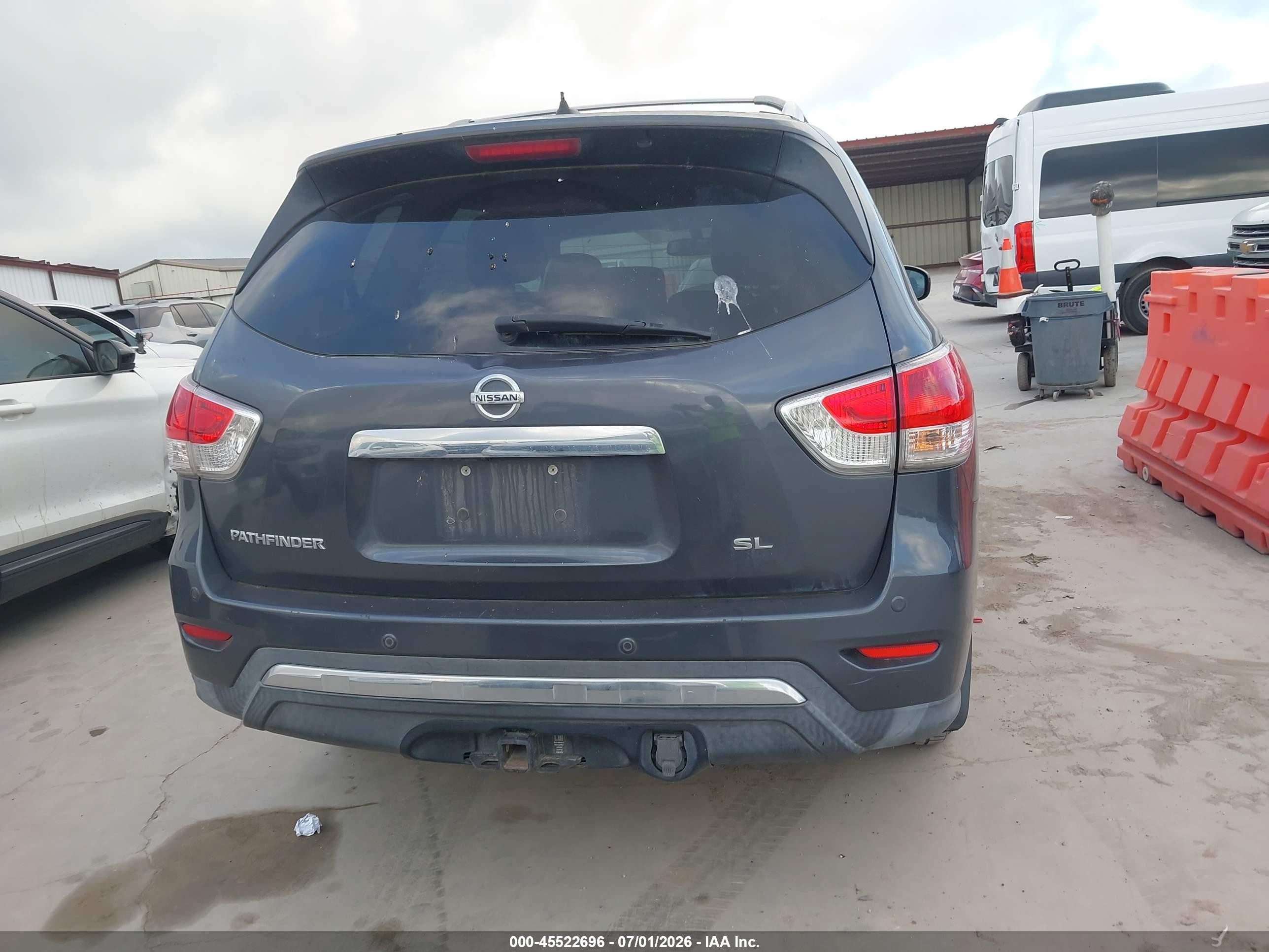 2013 Nissan Pathfinder Sl Серый vin: 5N1AR2MN3DC600944