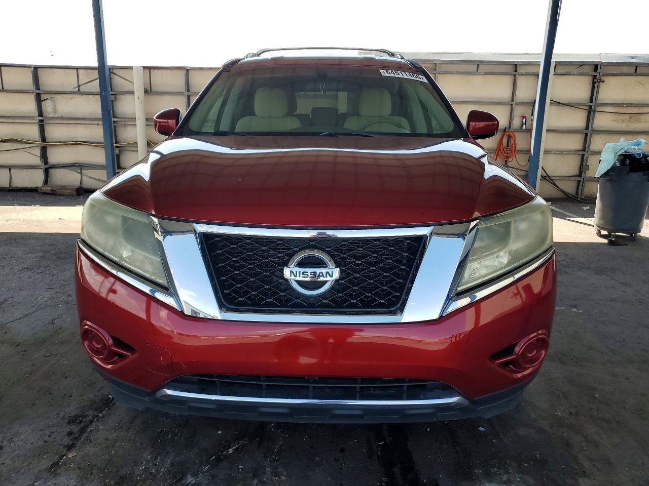 2013 Nissan Pathfinder S Maroon vin: 5N1AR2MN3DC604055