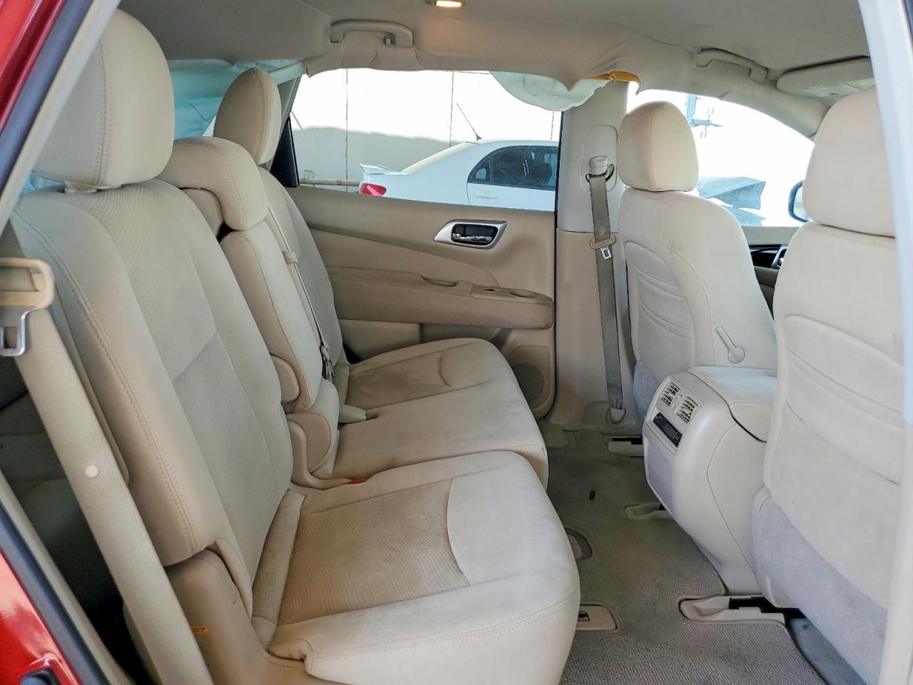 2013 Nissan Pathfinder S Maroon vin: 5N1AR2MN3DC604055