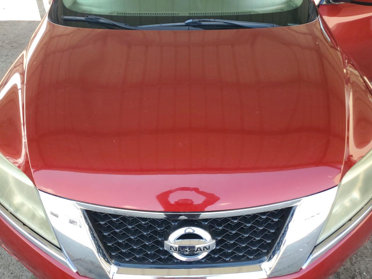 2013 Nissan Pathfinder S Maroon vin: 5N1AR2MN3DC604055