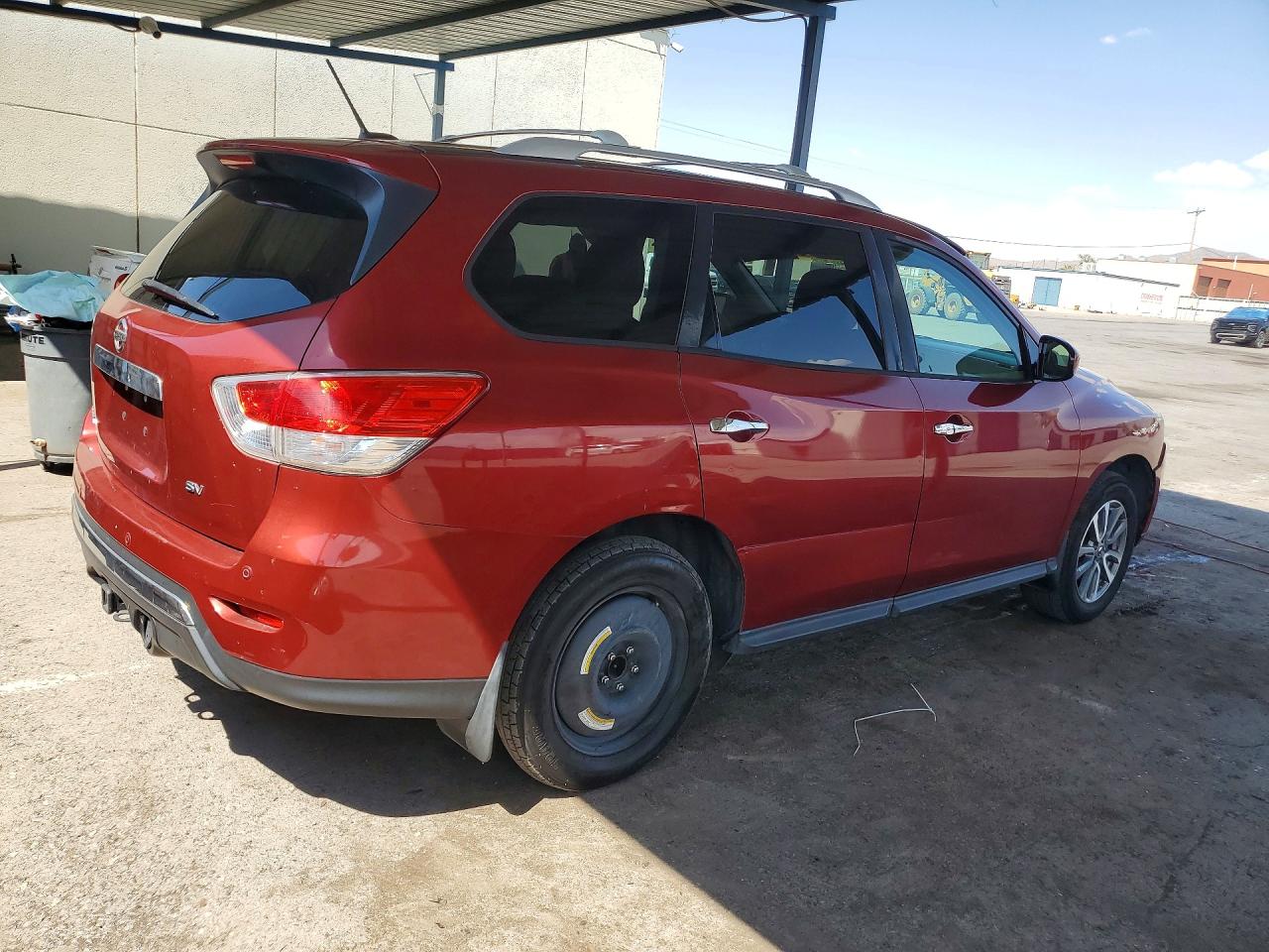 2013 Nissan Pathfinder S Maroon vin: 5N1AR2MN3DC604055