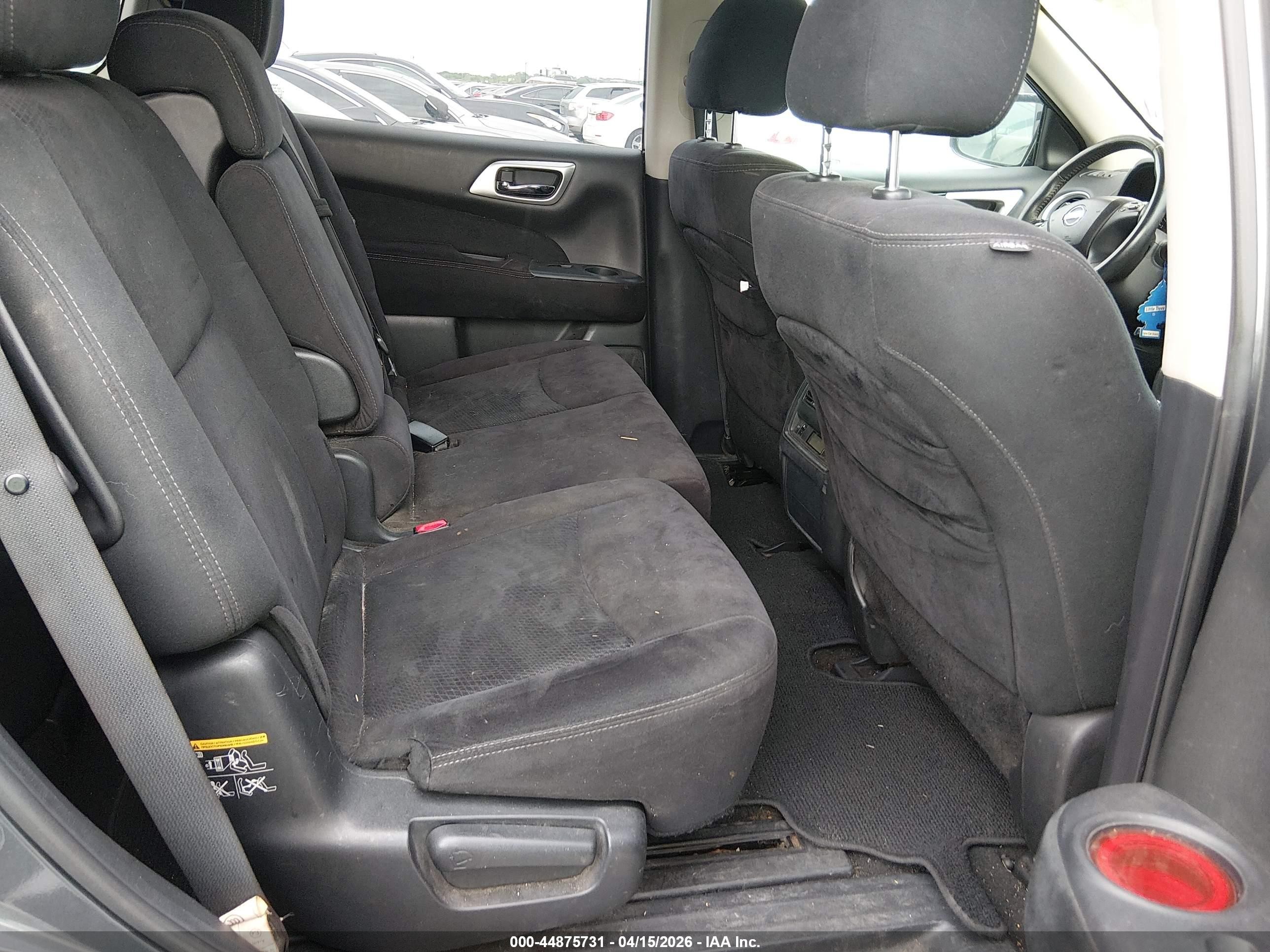 2013 Nissan Pathfinder Sv Серый vin: 5N1AR2MN3DC630929