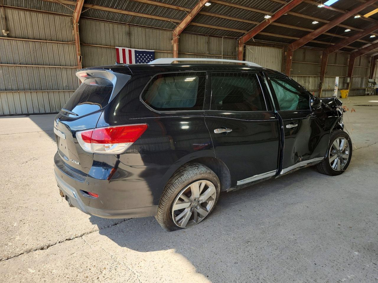 2013 Nissan Pathfinder S Black vin: 5N1AR2MN3DC635614