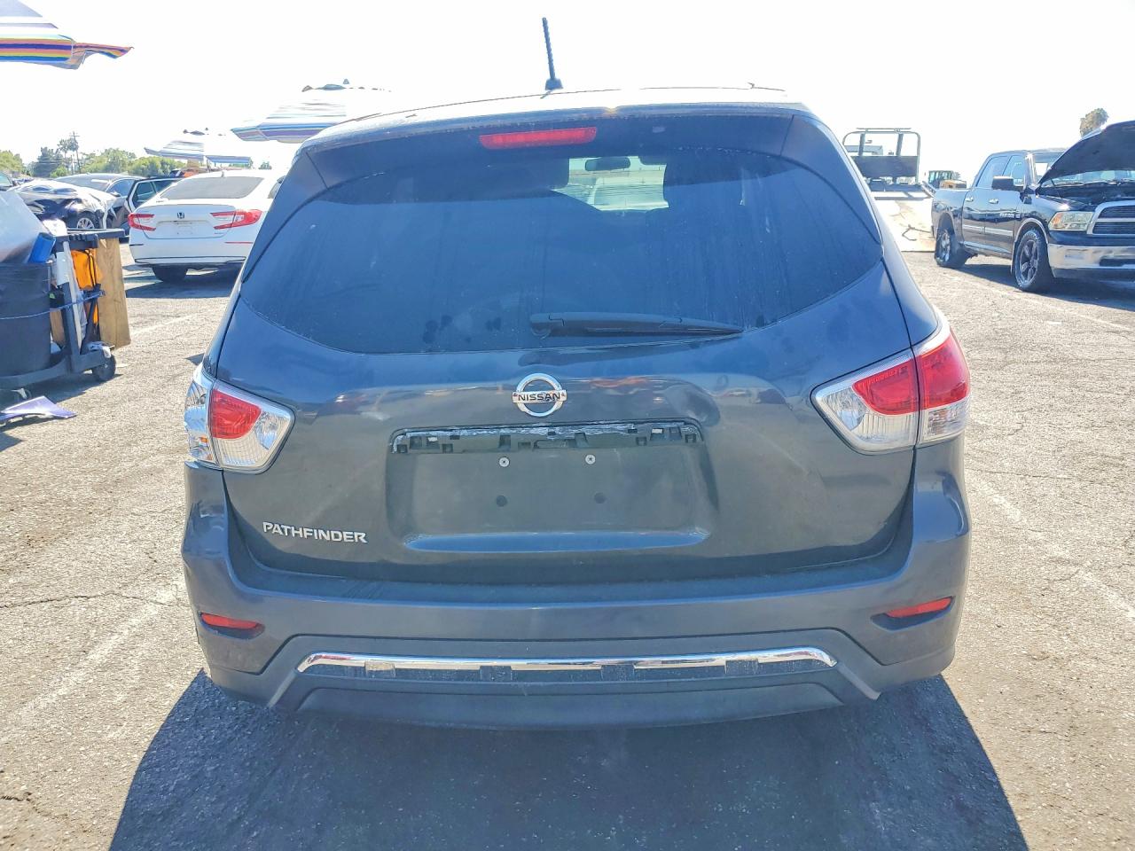 2013 Nissan Pathfinder S Gray vin: 5N1AR2MN3DC656298