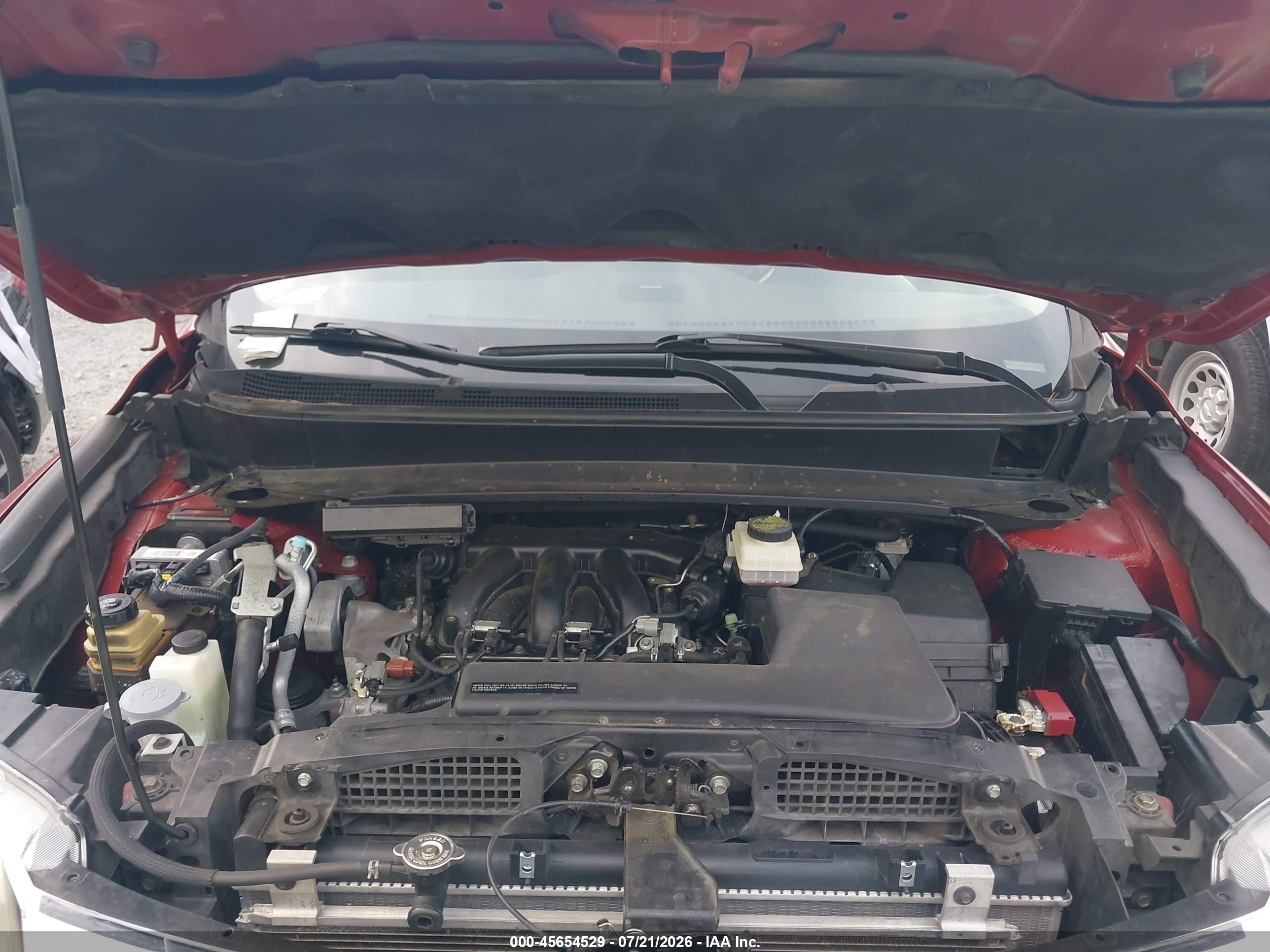 2013 Nissan Pathfinder Sl Red vin: 5N1AR2MN3DC665521