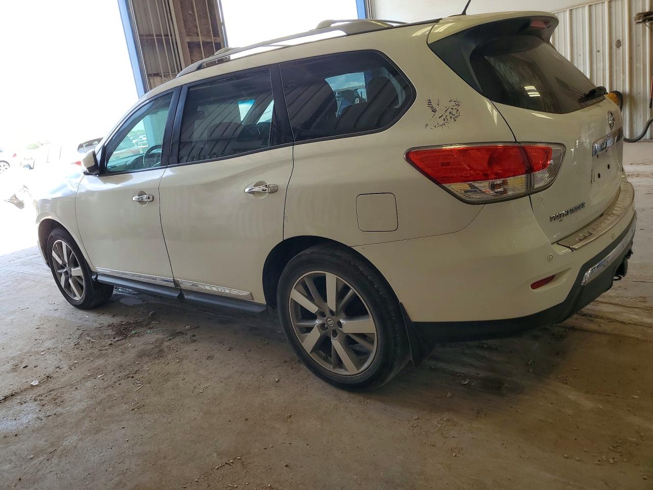 2013 Nissan Pathfinder S White vin: 5N1AR2MN3DC674767