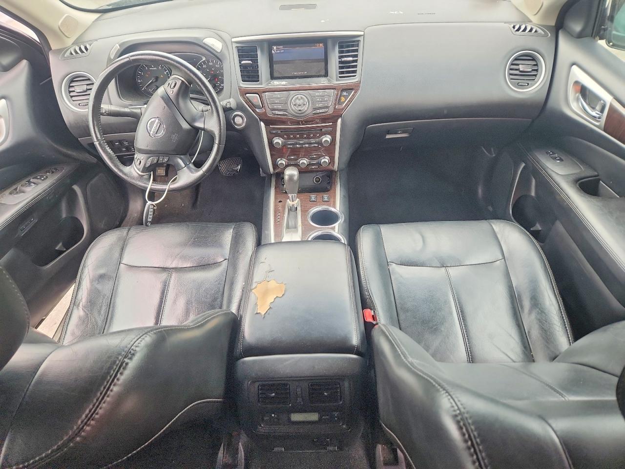 2013 Nissan Pathfinder S Black vin: 5N1AR2MN3DC681816