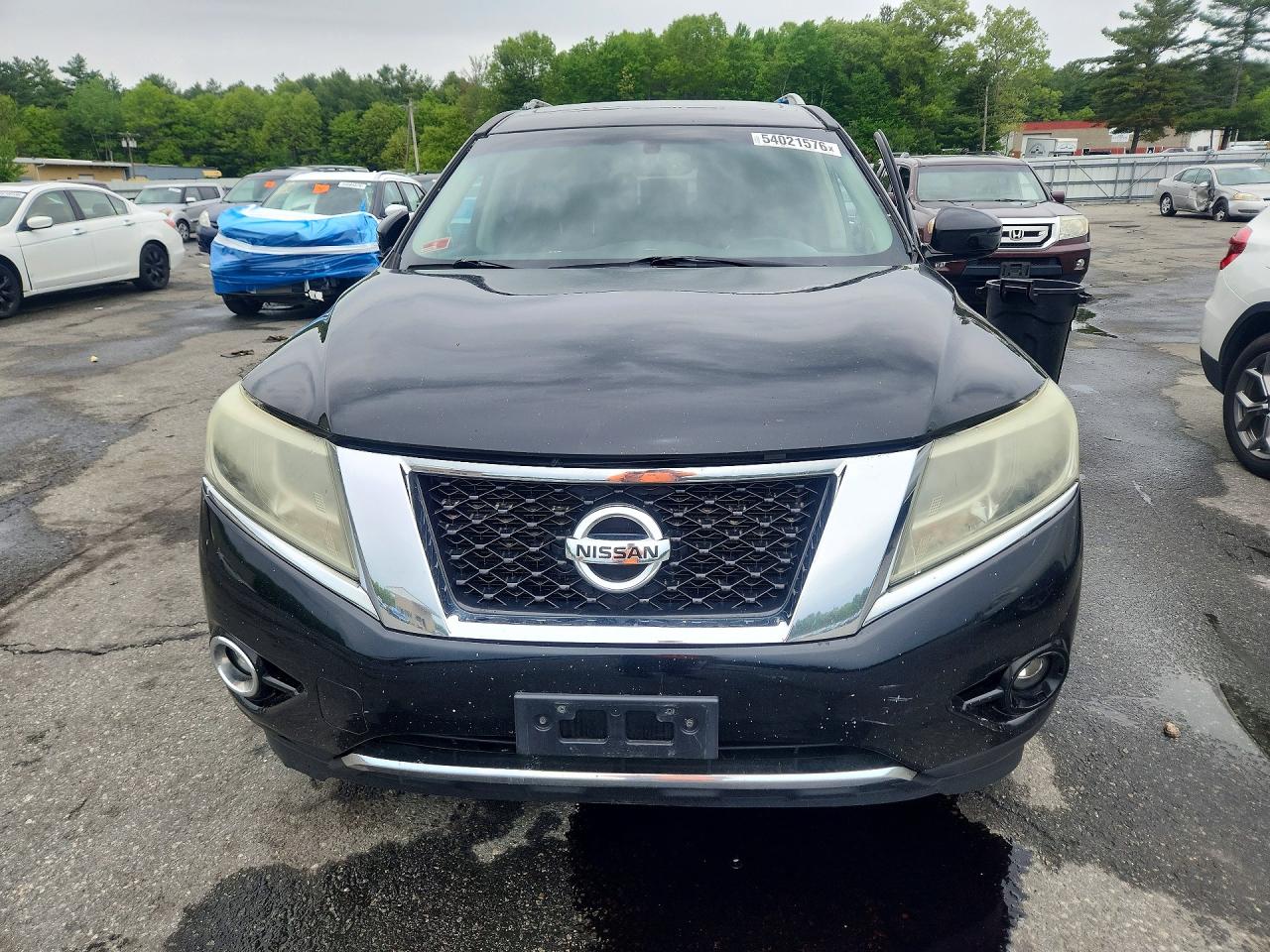 2013 Nissan Pathfinder S Black vin: 5N1AR2MN3DC681816
