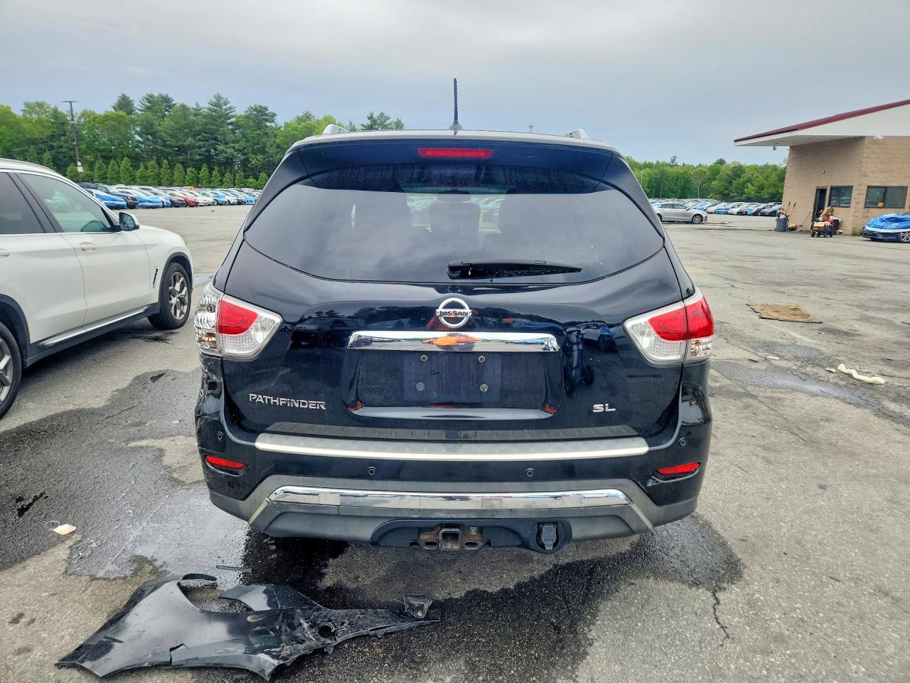 2013 Nissan Pathfinder S Black vin: 5N1AR2MN3DC681816