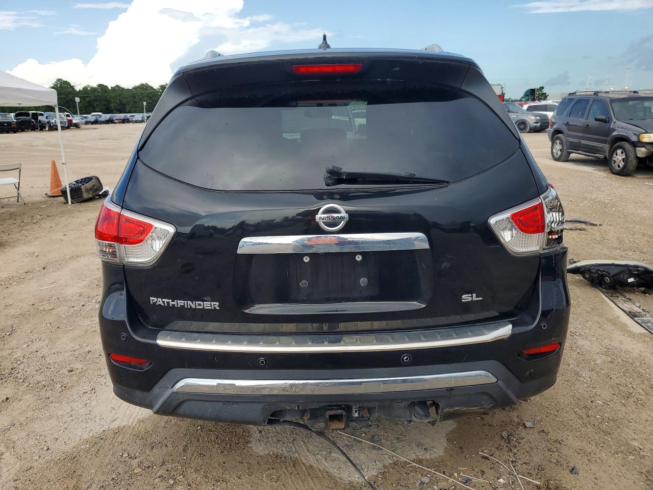 2014 Nissan Pathfinder S Black vin: 5N1AR2MN3EC617177
