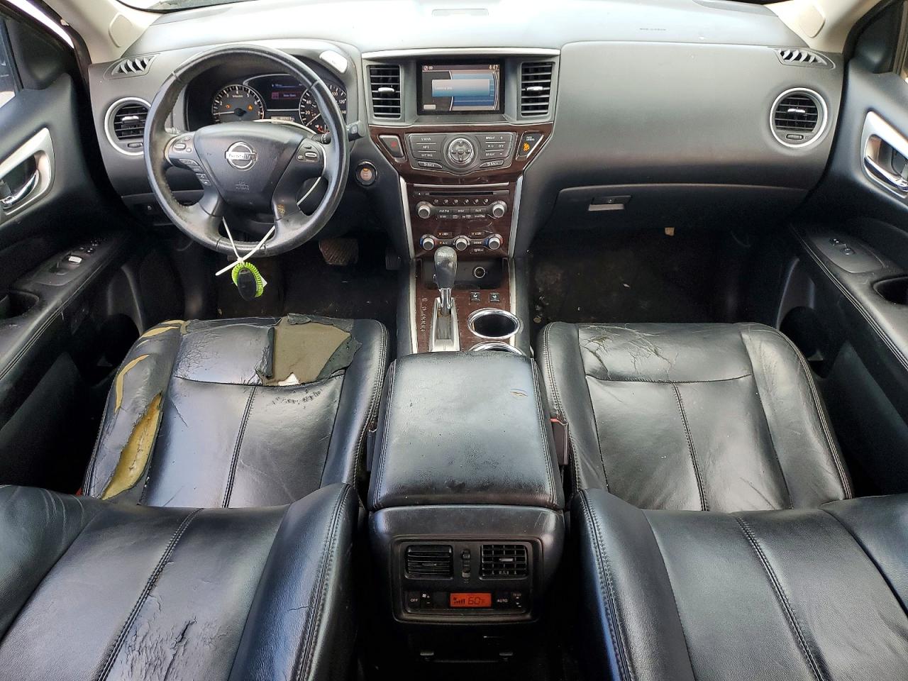 2014 Nissan Pathfinder S Black vin: 5N1AR2MN3EC617177