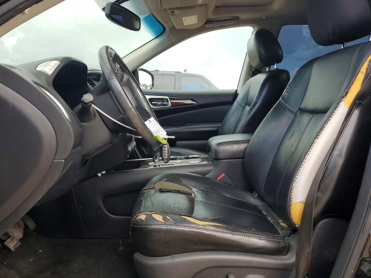 2014 Nissan Pathfinder S Black vin: 5N1AR2MN3EC617177