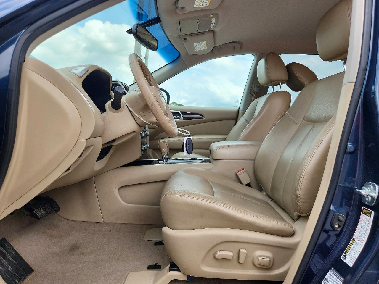 2014 Nissan Pathfinder Sl Синий vin: 5N1AR2MN3EC620502