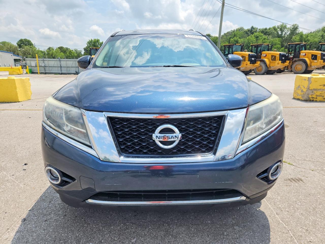 2014 Nissan Pathfinder Sl Синий vin: 5N1AR2MN3EC620502