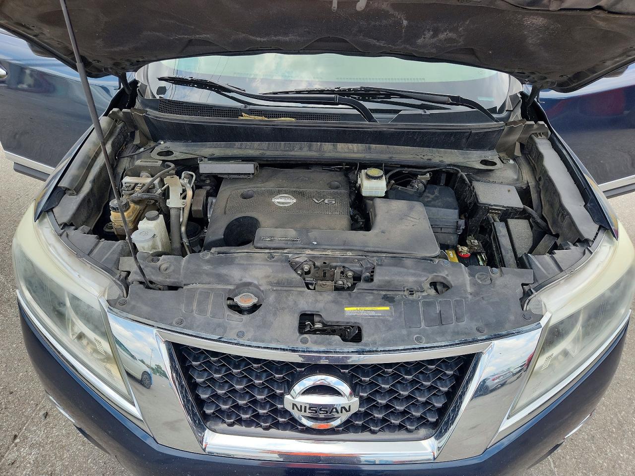 2014 Nissan Pathfinder Sl Синий vin: 5N1AR2MN3EC620502