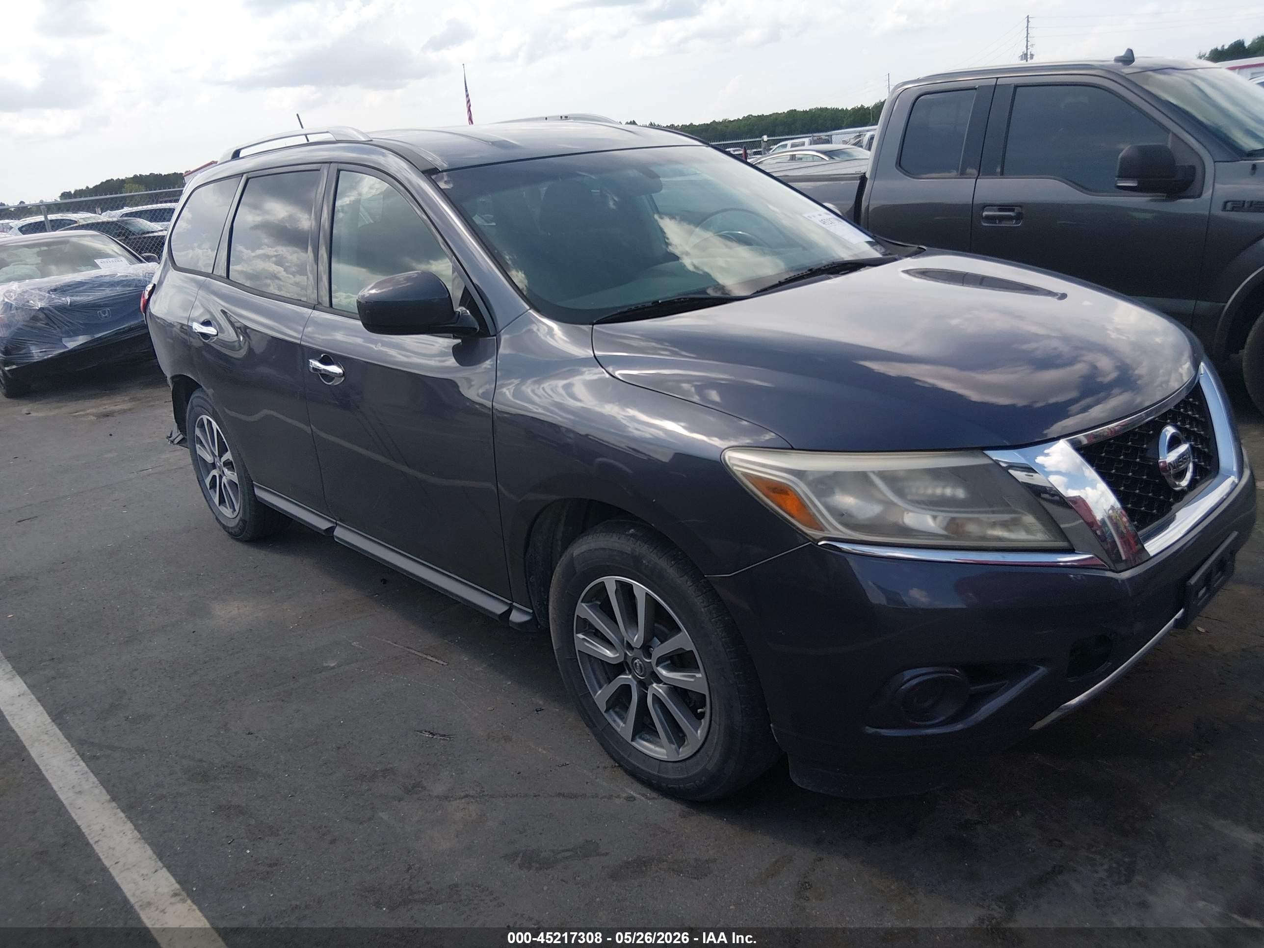 2014 Nissan Pathfinder Sv Черный vin: 5N1AR2MN3EC630785