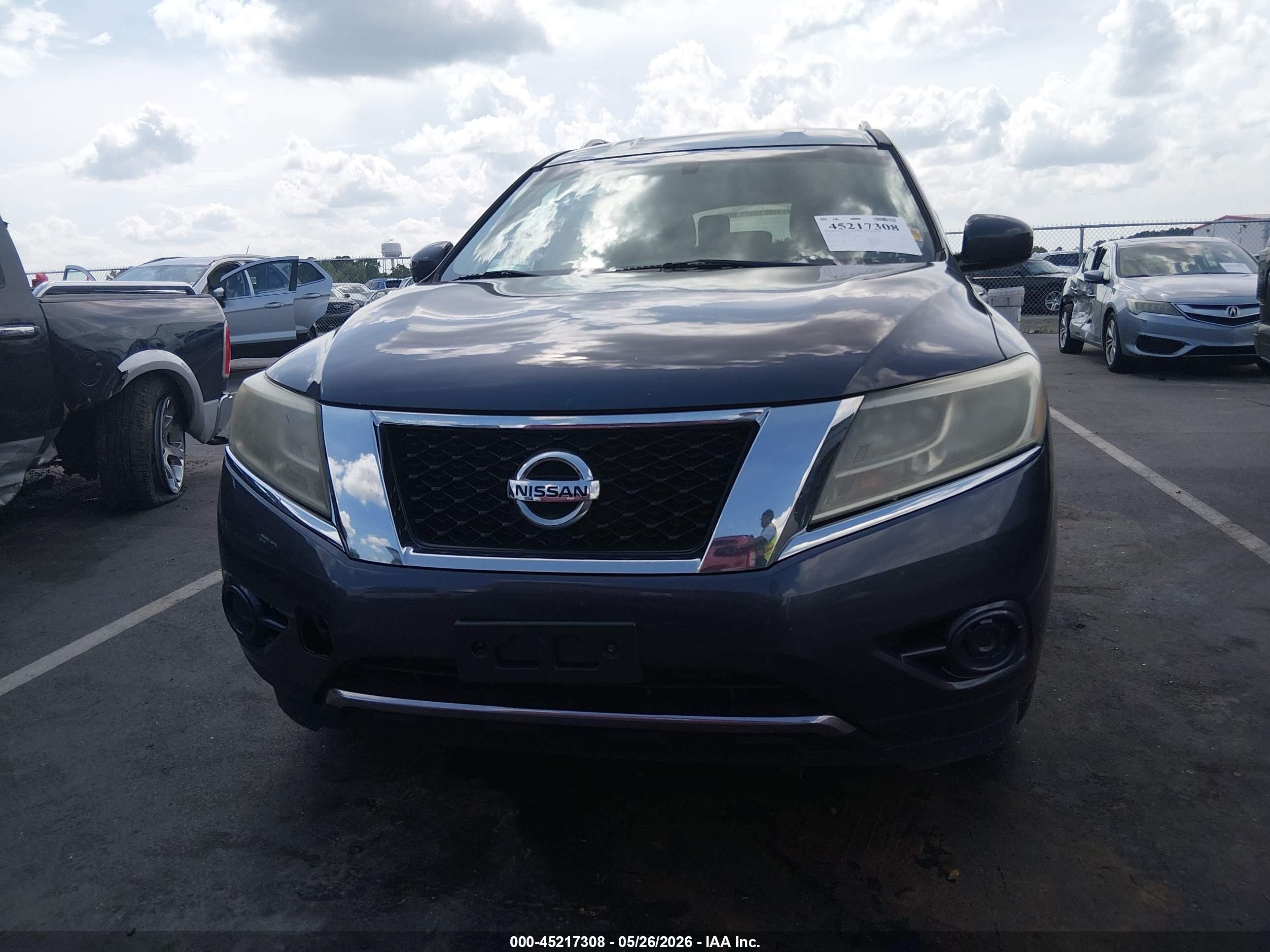 2014 Nissan Pathfinder Sv Черный vin: 5N1AR2MN3EC630785