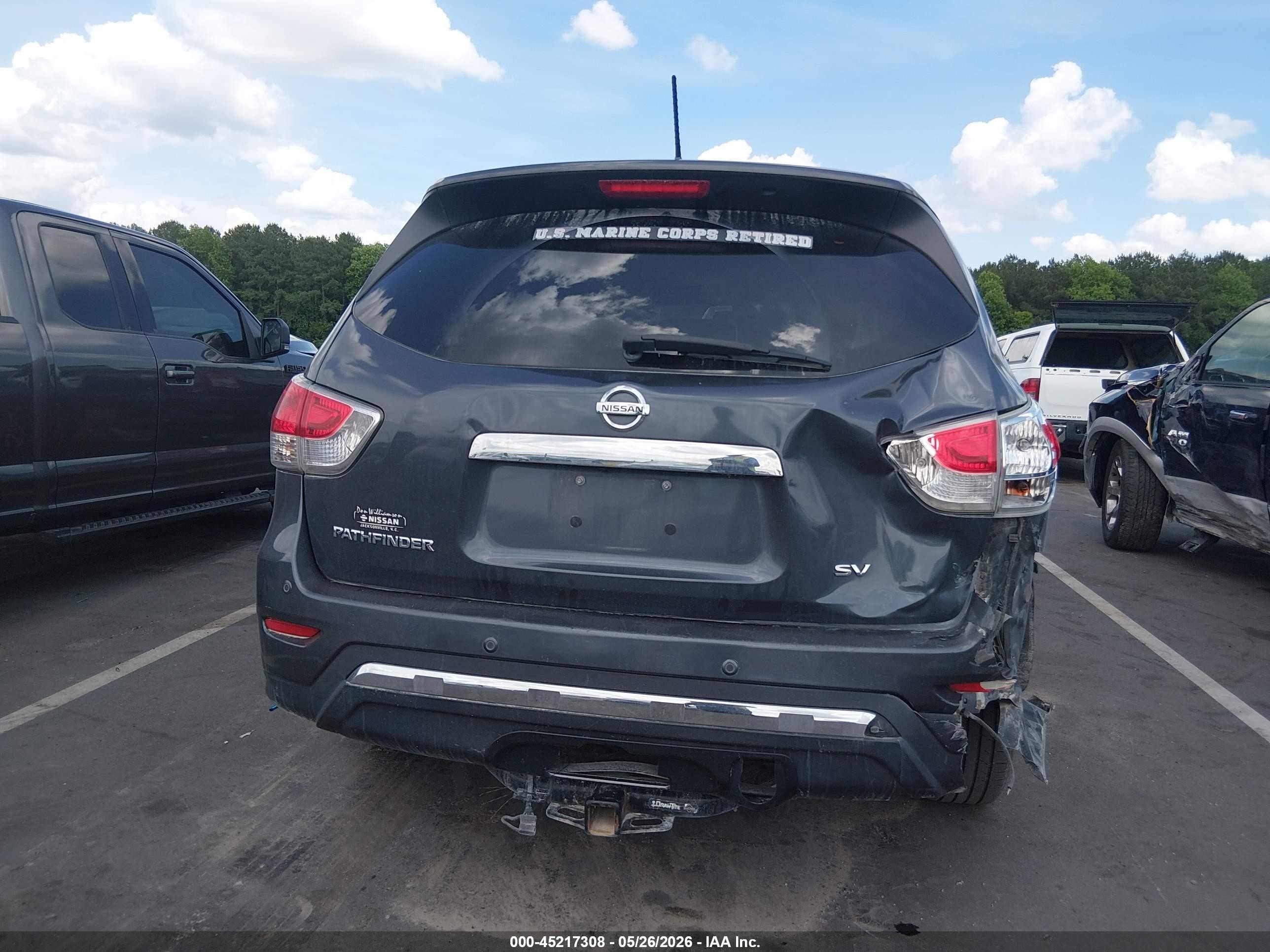 2014 Nissan Pathfinder Sv Черный vin: 5N1AR2MN3EC630785