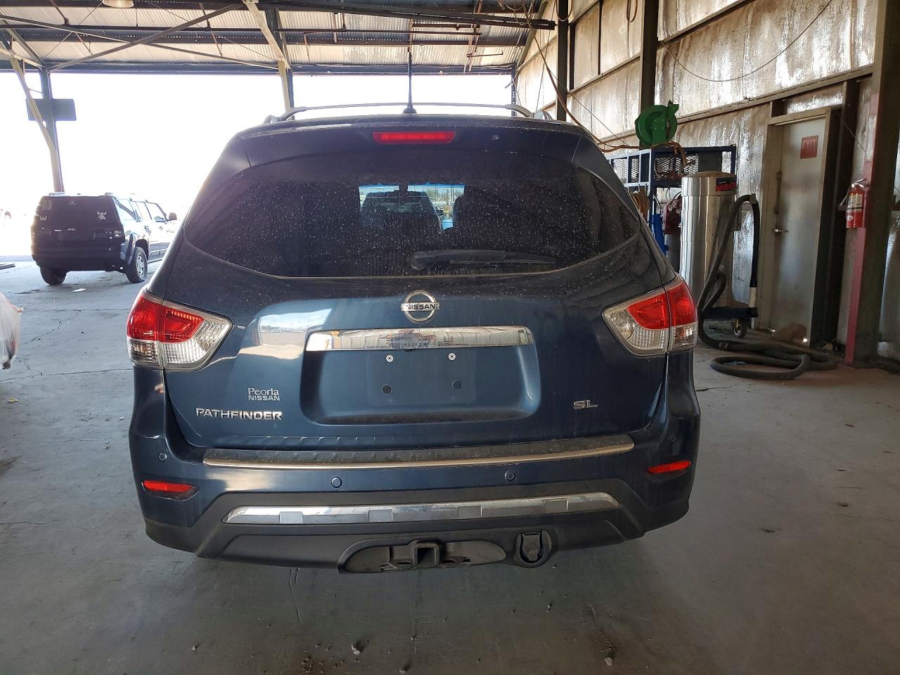 2014 Nissan Pathfinder Sl Blue vin: 5N1AR2MN3EC642371