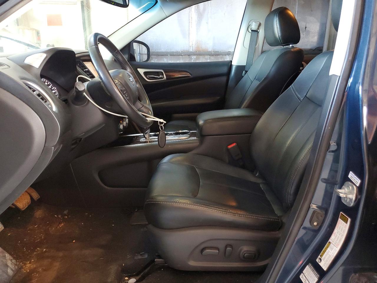 2014 Nissan Pathfinder Sl Blue vin: 5N1AR2MN3EC642371