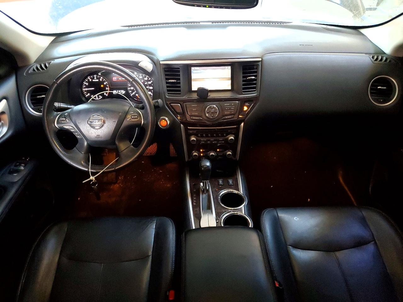 2014 Nissan Pathfinder Sl Blue vin: 5N1AR2MN3EC642371