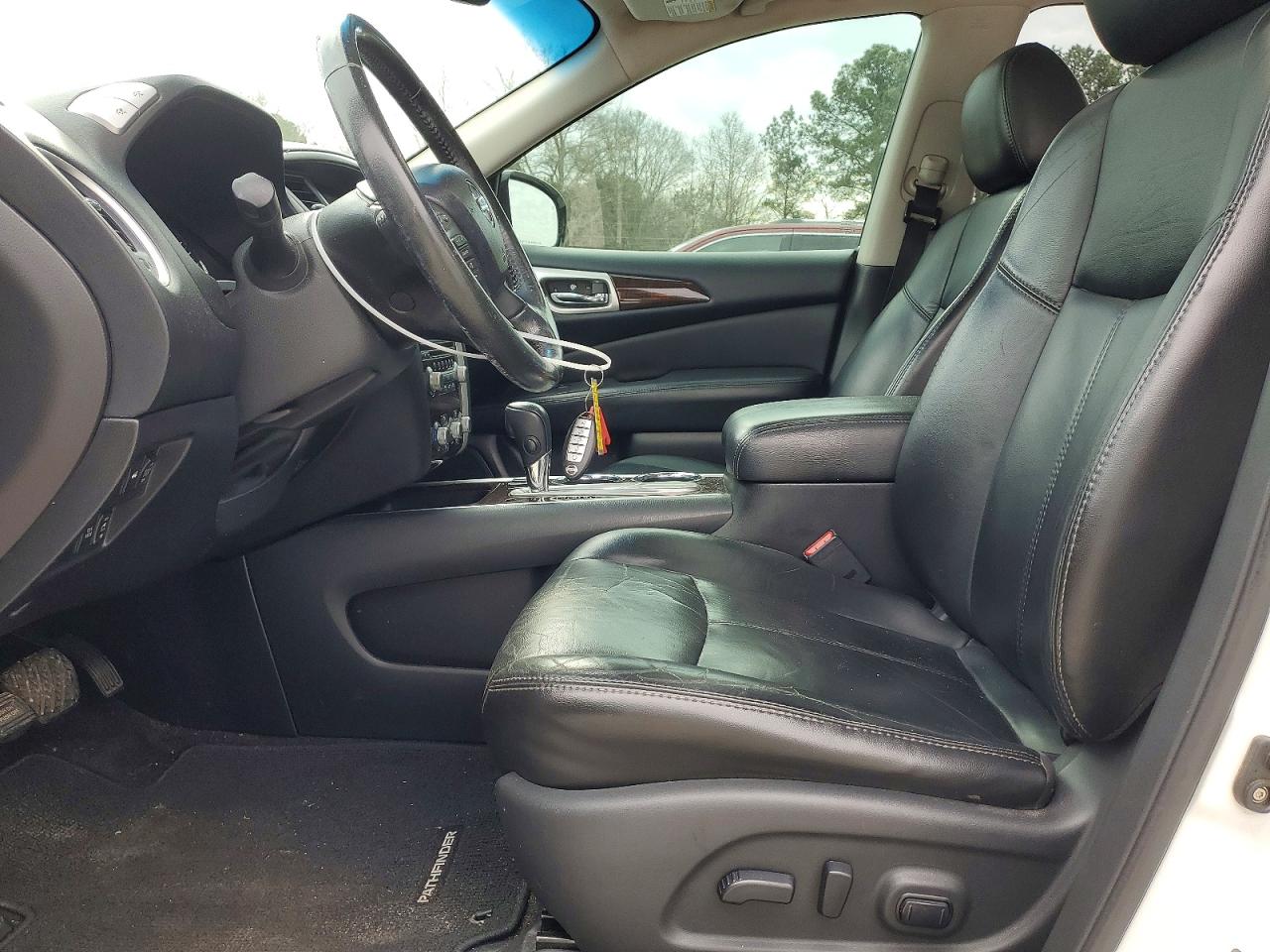 2014 Nissan Pathfinder Sl White vin: 5N1AR2MN3EC643570