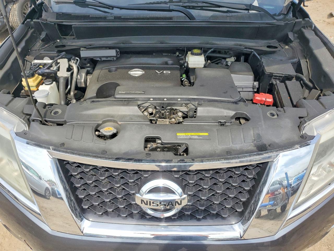 2014 Nissan Pathfinder S Blue vin: 5N1AR2MN3EC678805