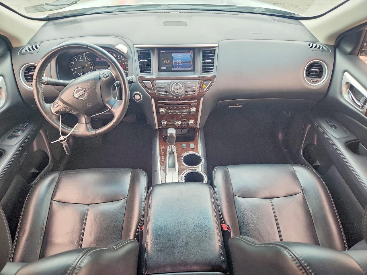 2014 Nissan Pathfinder Sl Silver vin: 5N1AR2MN3EC686290