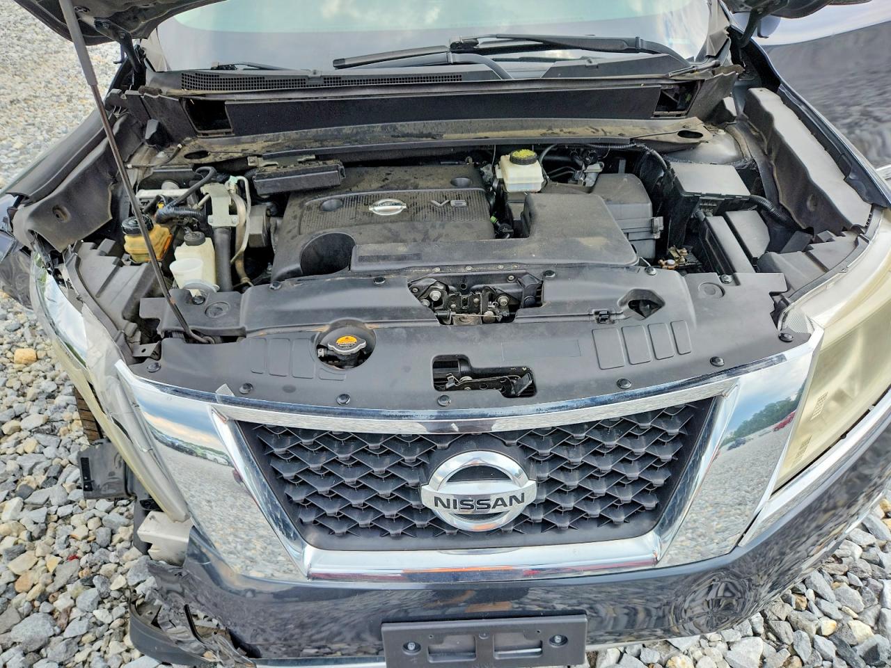 2014 Nissan Pathfinder Sl Blue vin: 5N1AR2MN3EC687987