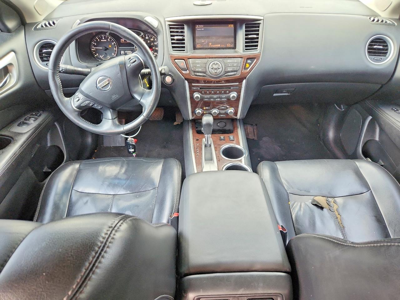2014 Nissan Pathfinder Sl Blue vin: 5N1AR2MN3EC687987