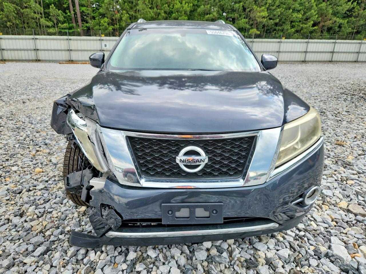 2014 Nissan Pathfinder Sl Blue vin: 5N1AR2MN3EC687987