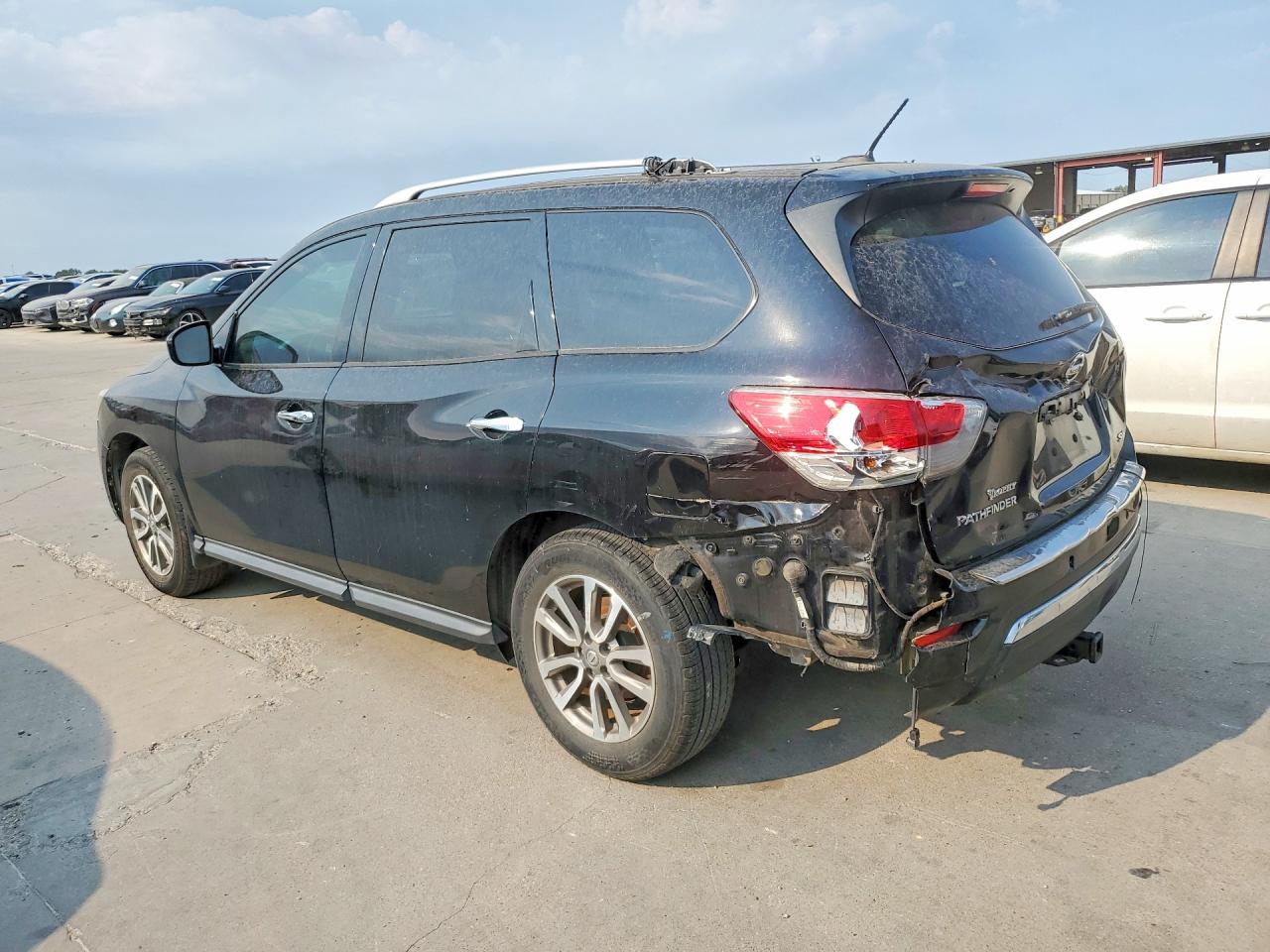 2014 Nissan Pathfinder Sv Black vin: 5N1AR2MN3EC705162