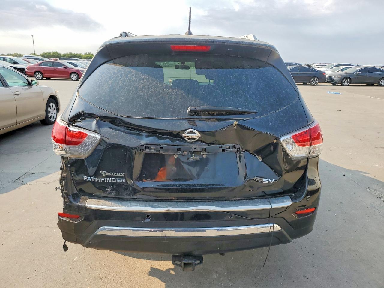 2014 Nissan Pathfinder Sv Black vin: 5N1AR2MN3EC705162