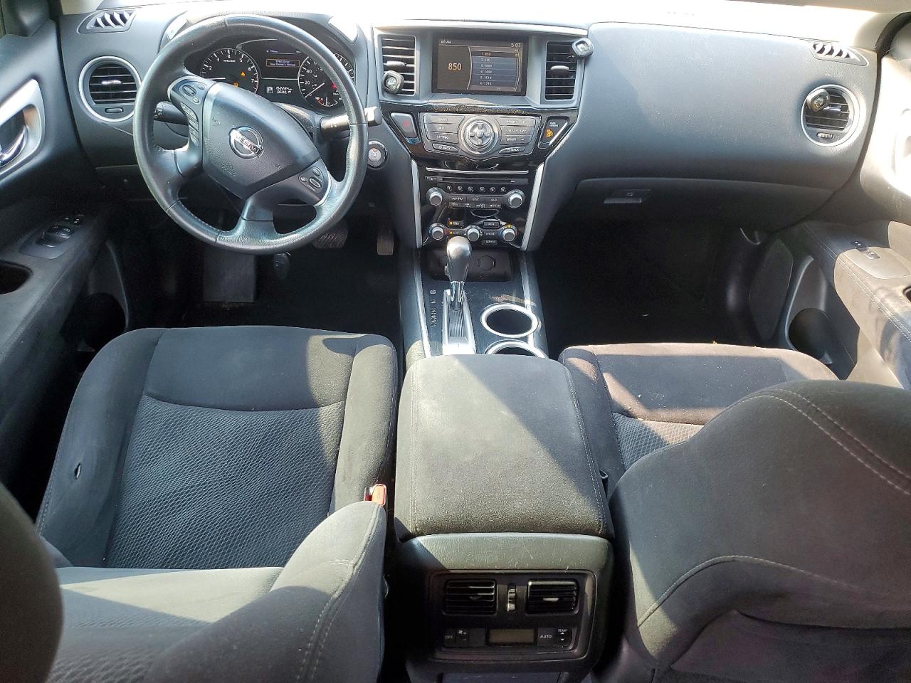 2014 Nissan Pathfinder Sv Black vin: 5N1AR2MN3EC705162