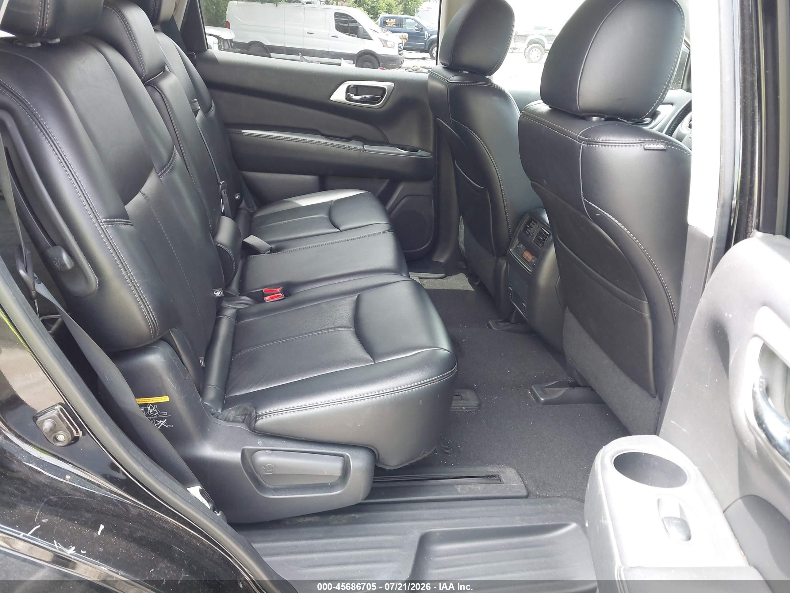 2014 Nissan Pathfinder Sl Black vin: 5N1AR2MN3EC724813