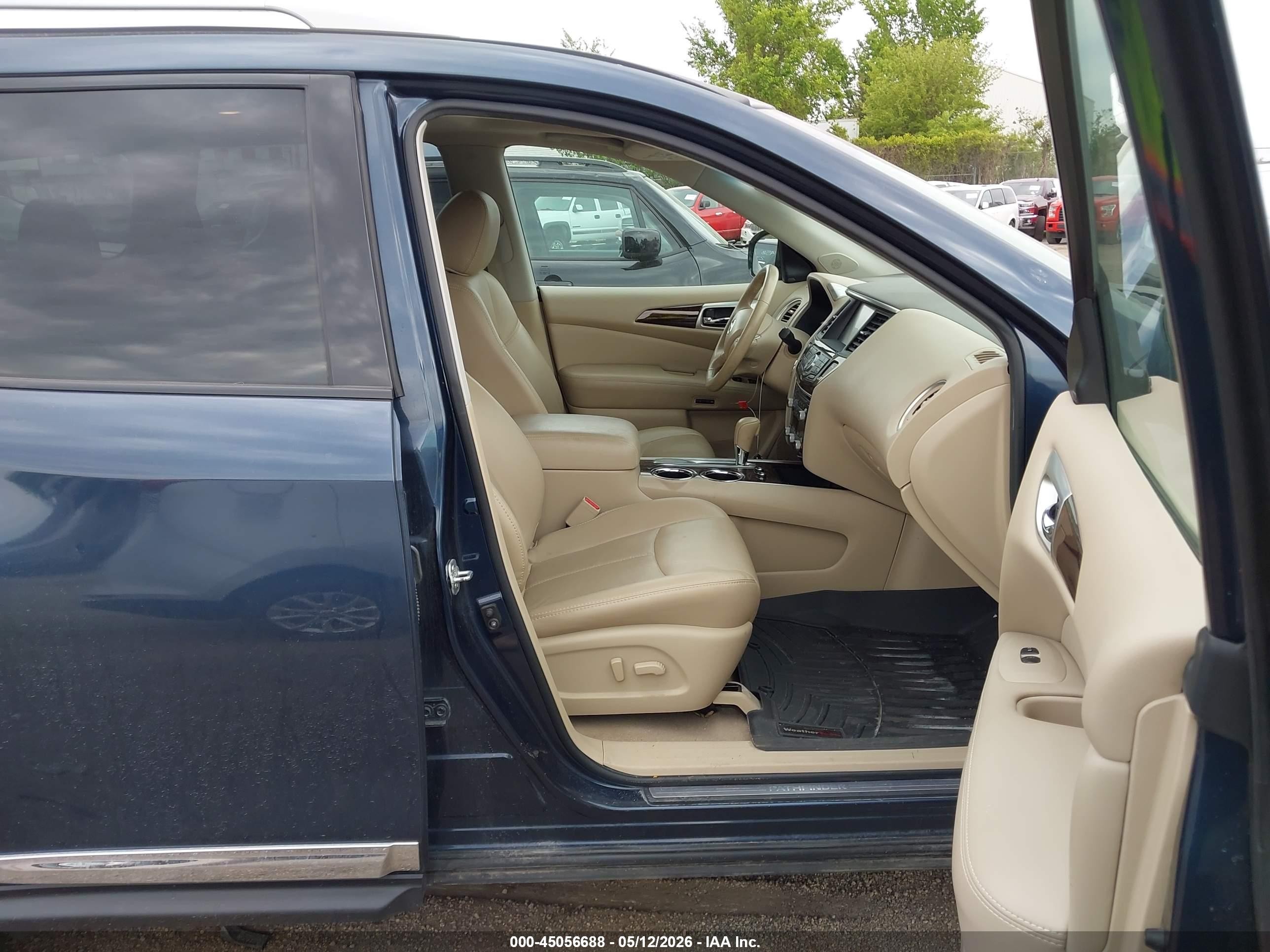 2015 Nissan Pathfinder Platinum/s/sl/sv Синий vin: 5N1AR2MN3FC602941