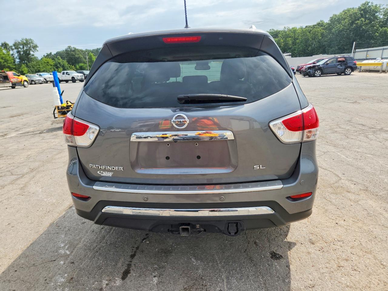 2015 Nissan Pathfinder Sl Gray vin: 5N1AR2MN3FC608268