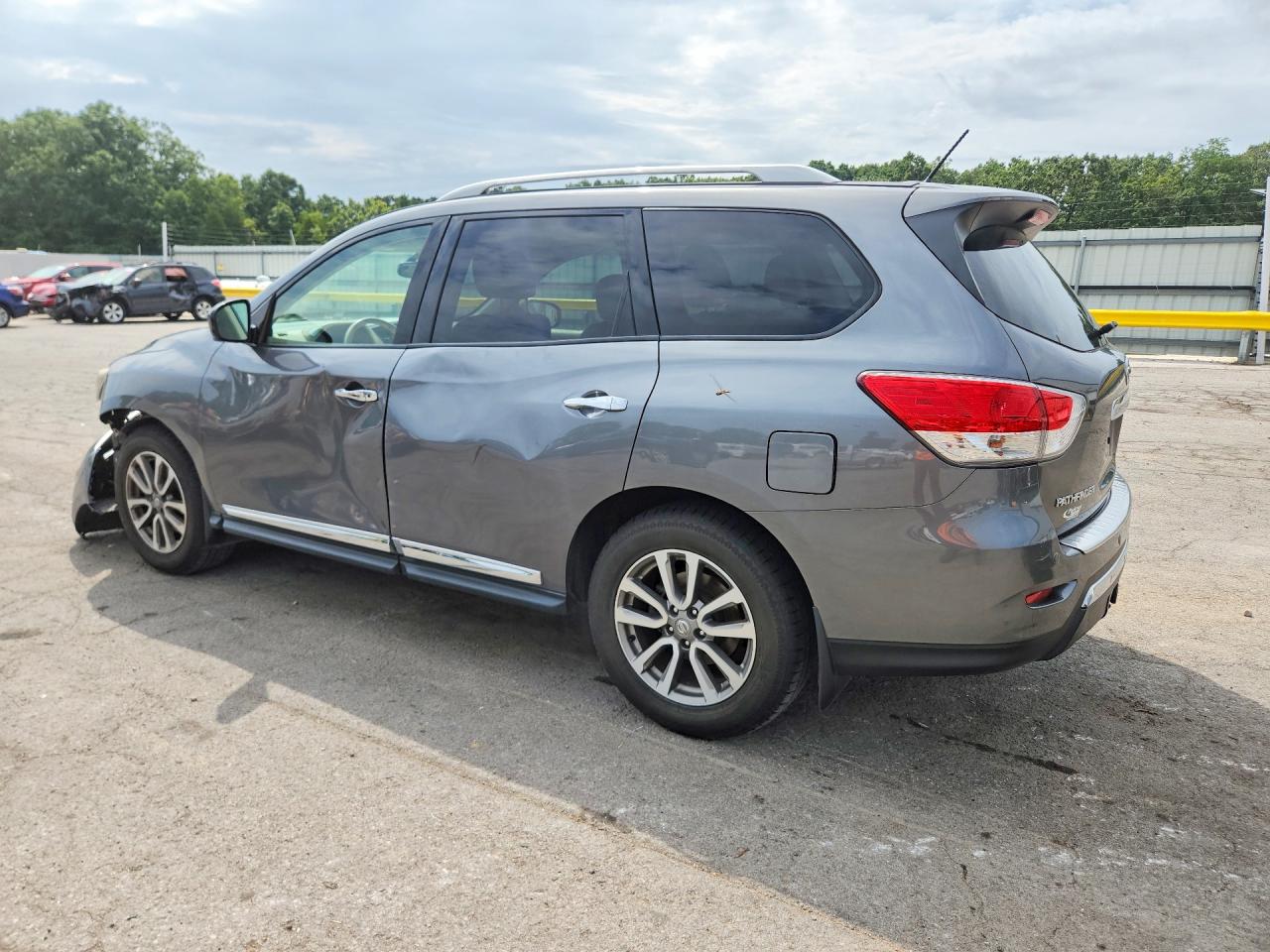 2015 Nissan Pathfinder Sl Gray vin: 5N1AR2MN3FC608268
