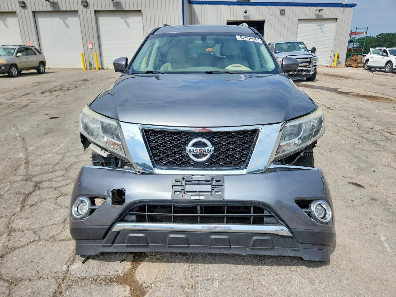 2015 Nissan Pathfinder Sl Gray vin: 5N1AR2MN3FC608268
