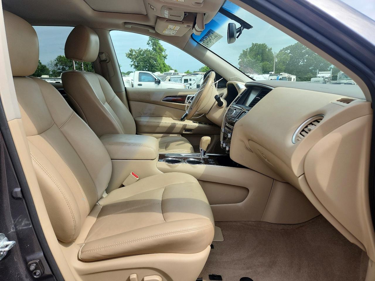 2015 Nissan Pathfinder Sl Gray vin: 5N1AR2MN3FC608268