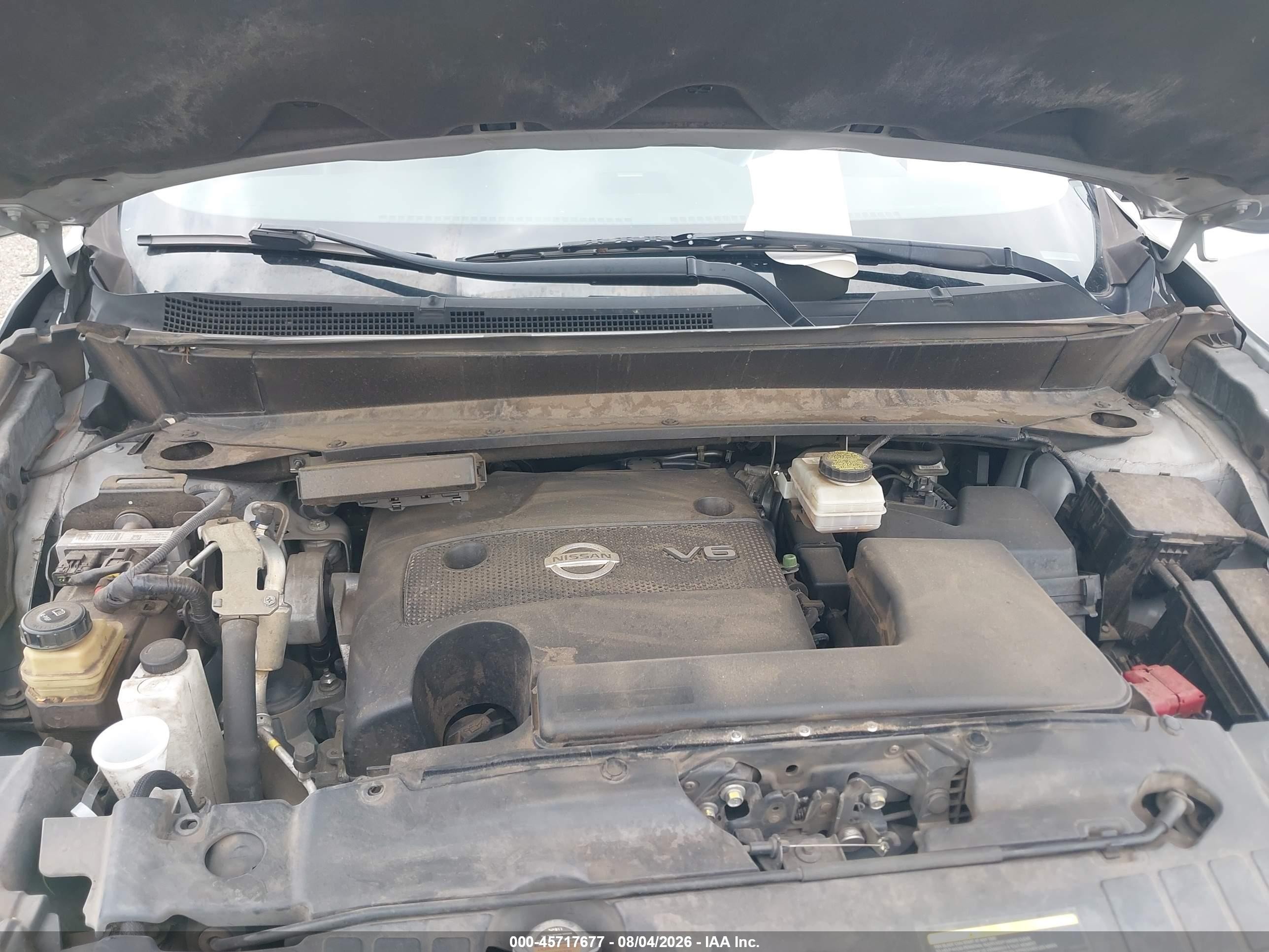 2015 Nissan Pathfinder Sl Серебряный vin: 5N1AR2MN3FC615026