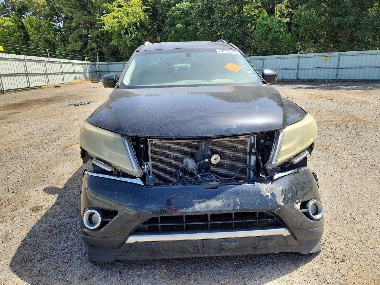 2015 Nissan Pathfinder Sl Black vin: 5N1AR2MN3FC620081