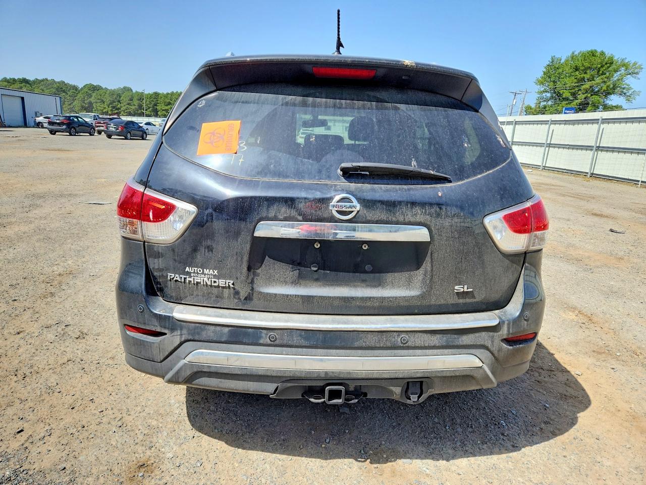 2015 Nissan Pathfinder Sl Black vin: 5N1AR2MN3FC620081
