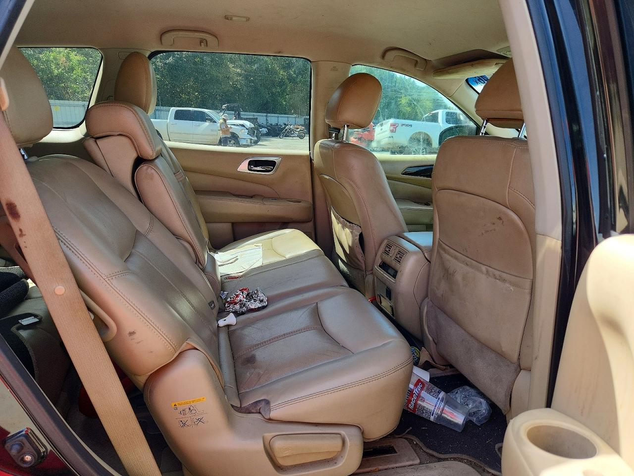 2015 Nissan Pathfinder Sl Black vin: 5N1AR2MN3FC620081