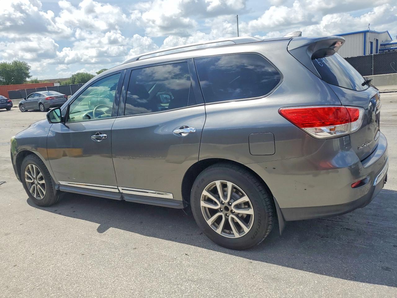 2015 Nissan Pathfinder Sl Gray vin: 5N1AR2MN3FC677137