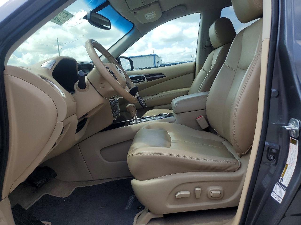 2015 Nissan Pathfinder Sl Gray vin: 5N1AR2MN3FC677137
