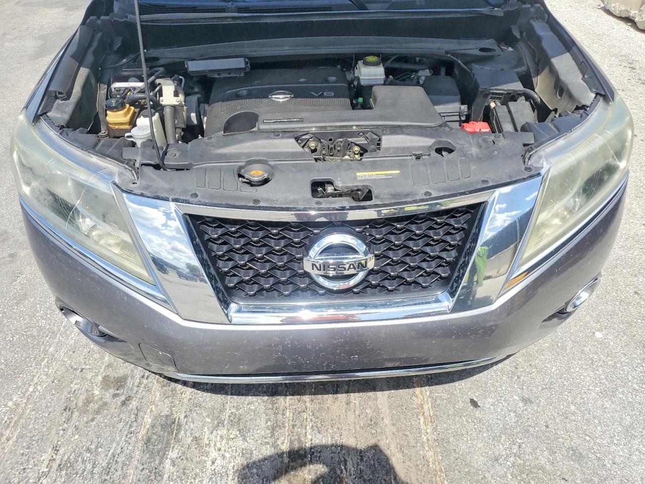 2015 Nissan Pathfinder Sl Gray vin: 5N1AR2MN3FC677137